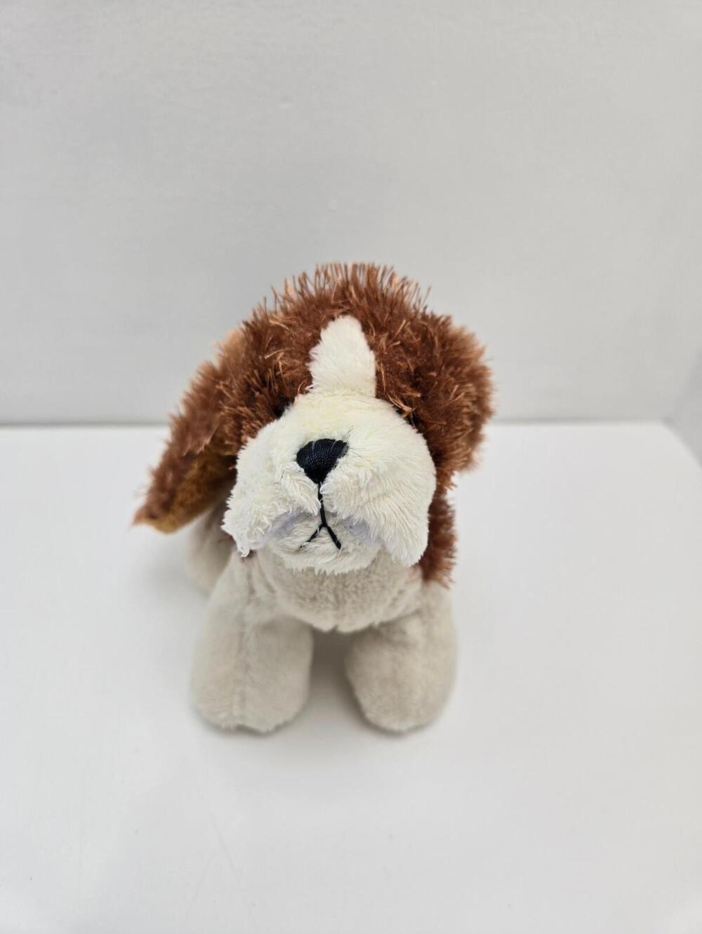 Vintage Webkinz Lil Kinz Basset Hound Plush with No Tag, Ganz Plush (6 inch)